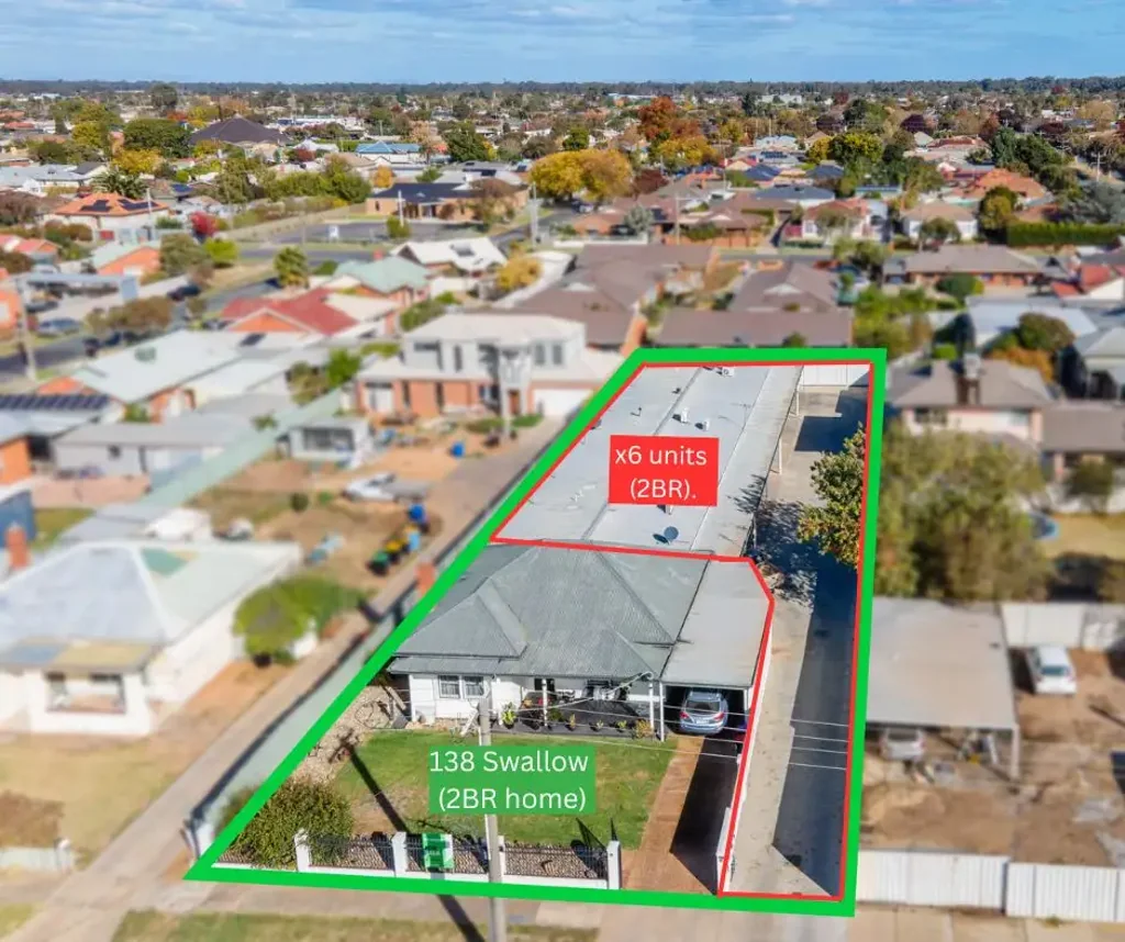 138 & Units 1-6/138 Swallow Street, Shepparton, VIC 3630
