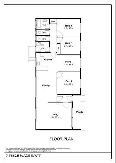 7 Teece Place, Evatt, ACT 2617, 4 Bedrooms, 1 Bathrooms, House