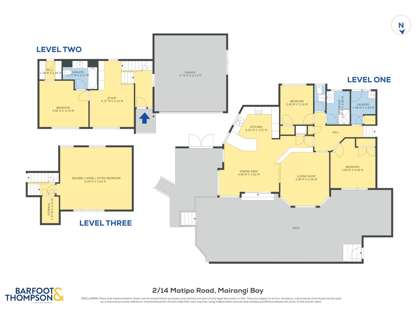 2/14 Matipo Road, Mairangi Bay, North Shore City, Auckland, 4部屋, 2バスルーム, House