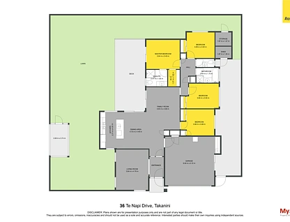 36 Te Napi Drive, Takanini, Papakura, 4房, 2浴, House