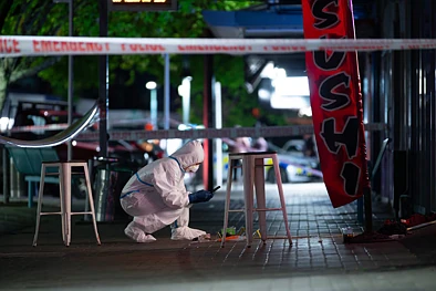 北岸捅人事件后续：伤者为亚裔，被连捅数刀！袭击者自杀身亡，社区大为震惊