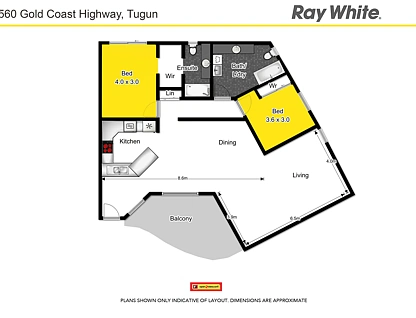 21/560 Gold Coast Highway, Tugun, Gold Coast, 2 غرف, 2 حمامات, Unit