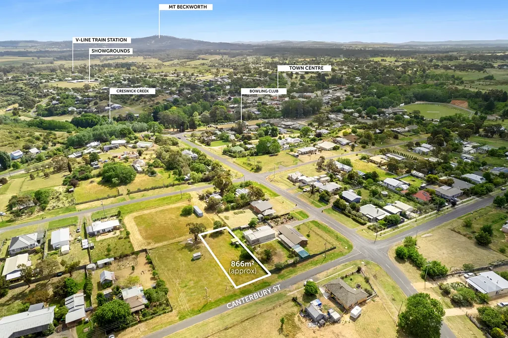 Clunes Great sized parcel of land at 866sqm