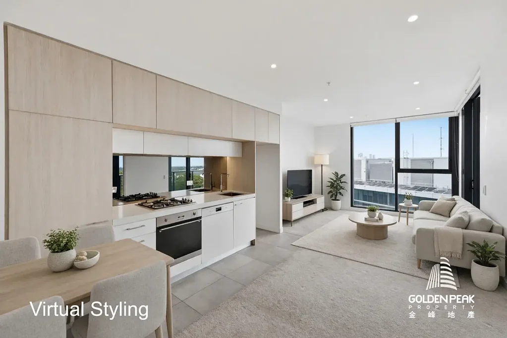 North Ryde 1房 Frasers Property设计 开放式布局 落地窗采光 时尚都市装修 高端石材厨房 Smeg电器 学区房 便利交通 无与伦比便利性 Spacious 1-bedroom plus study home by Frasers