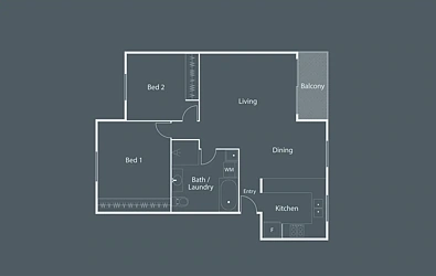 12/143 Port Jackson Circuit, Phillip, ACT 2606, 2 phòng ngủ, 1 phòng tắm, Apartment