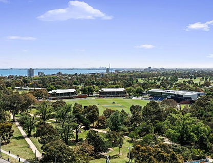 1206/6 St Kilda Road, St Kilda, Melbourne CBD, 2 rūma, 1 rūma horoi, Apartment