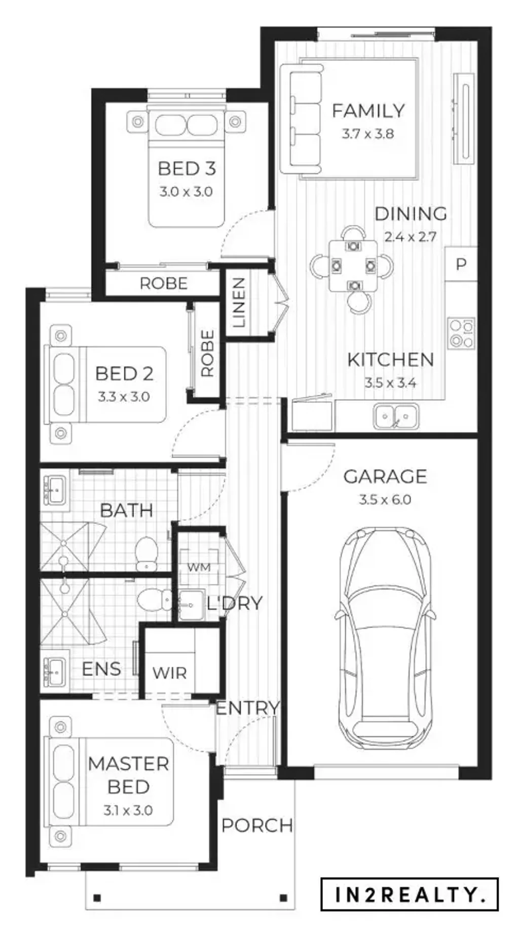 地址保密, Wollert, VIC 3750, 3房, 2浴, House