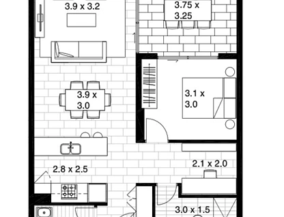 6303/7 Anchorage Court, Darwin City, Darwin City, 1 rūma, 1 rūma horoi, Apartment
