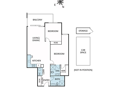205/330-334 Manningham Road, Doncaster, Inner East Melbourne, 2 habitaciones, 2 baños, Apartment