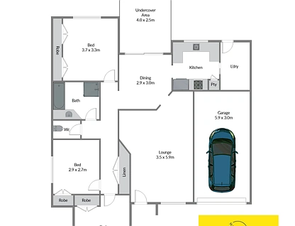 1/11 Graeme Avenue, Goonellabah, North Coast, 3部屋, 1バスルーム, Apartment