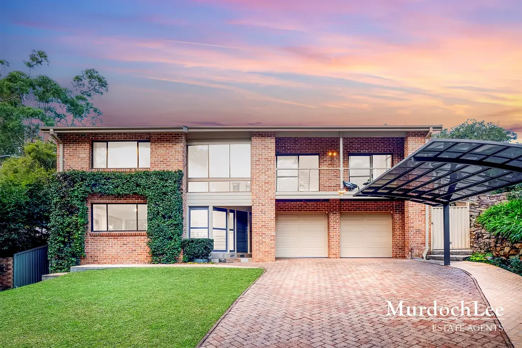 Cherrybrook 5 Bedroom Elevated Family Sanctuary with Stylish Interiors & Luxury Poolside Living | Walk to shops, schools & public transport | Dual Access & School Shortcut
