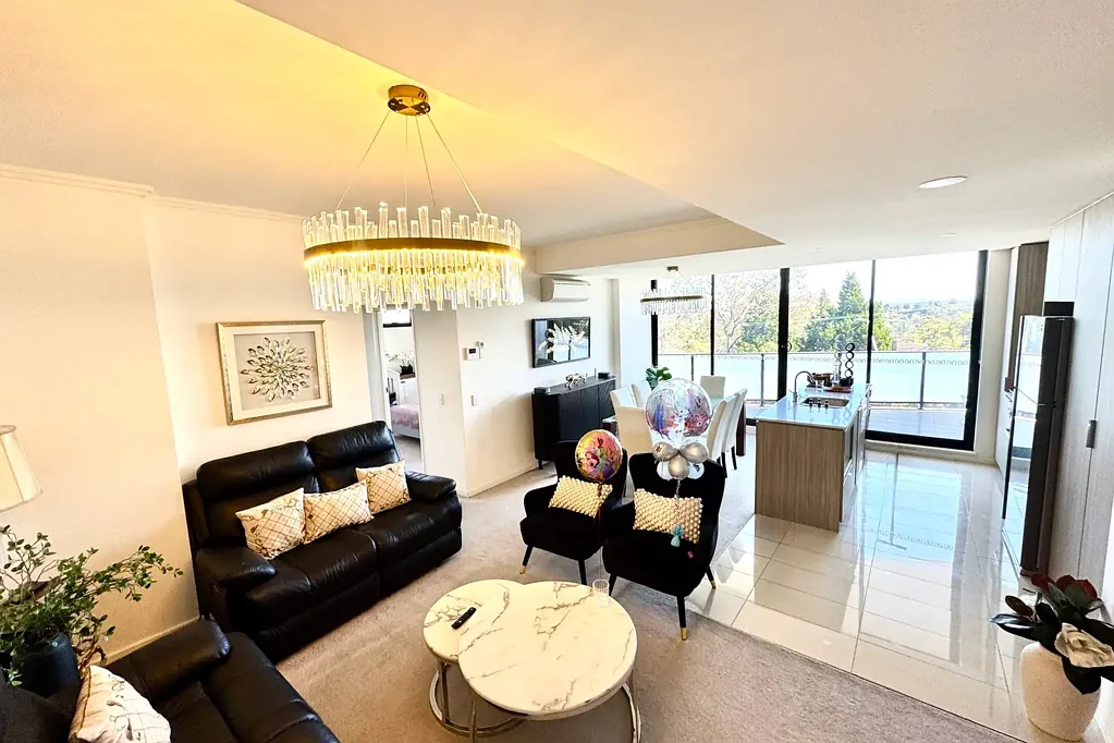 Sun-drenched two-bedroom apartment