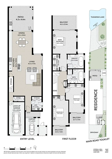73 Main Road, Toukley, NSW 2263, 3房, 2浴, Apartment