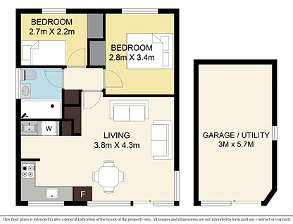 10/12 Ingram Street, Papakura, Papakura, 2房, 1浴, 独立屋
