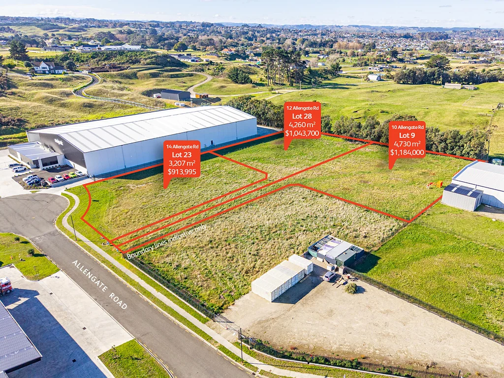 Castlecliff 3,207 m2 freehold industrial section