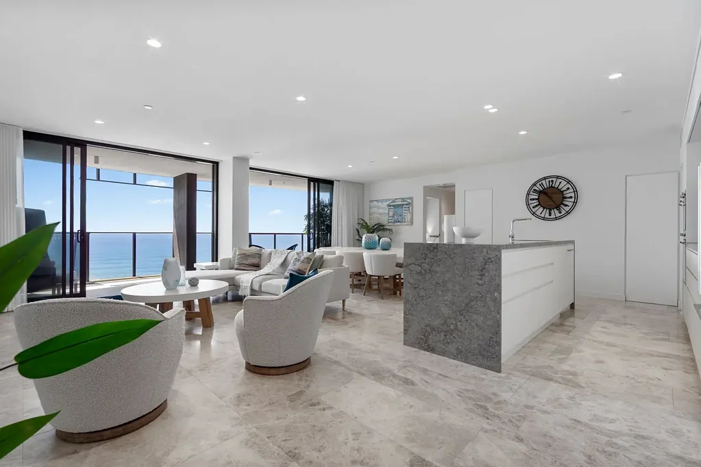 Broadbeach 3部屋 Luxury Sky Home - Direct Ocean Facing