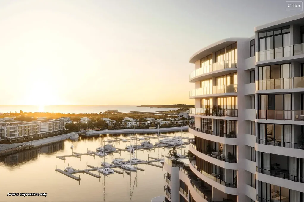 Shell Cove 2 Bedroom Unmatched Elegance with Marina and Ocean Views | Living on the Waterfront