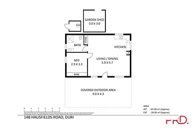 148 Hausfeilds Road, Duri, NSW 2344, 1 Schlafzimmer, 1 Badezimmer, House