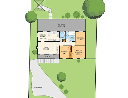 10 Alexandra Street, Upper Ferntree Gully, VIC 3156, 3 Kuwarto, 1 Banyo, House