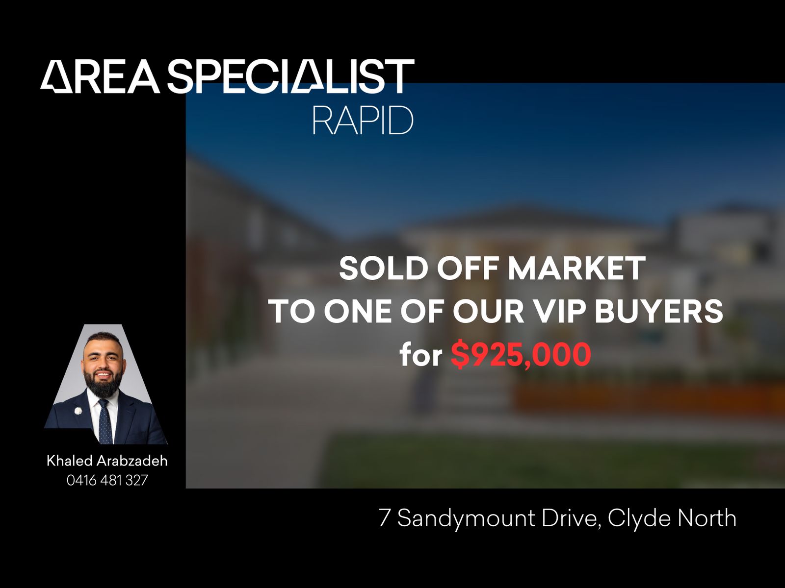 7 SANDYMOUNT DR, CLYDE NORTH VIC 3978, 0 ਕਮਰੇ, 0 ਬਾਥਰੂਮ, House