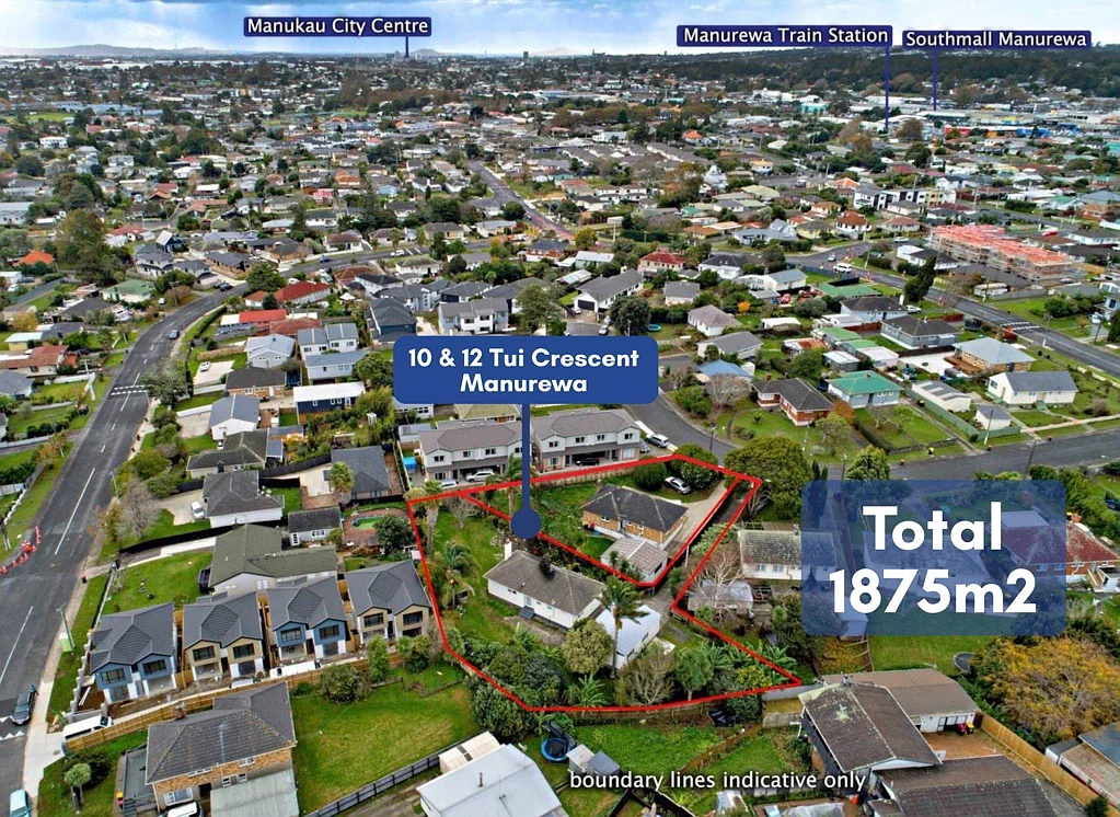 Manurewa 6房  1875m2 Land with RC and EPA