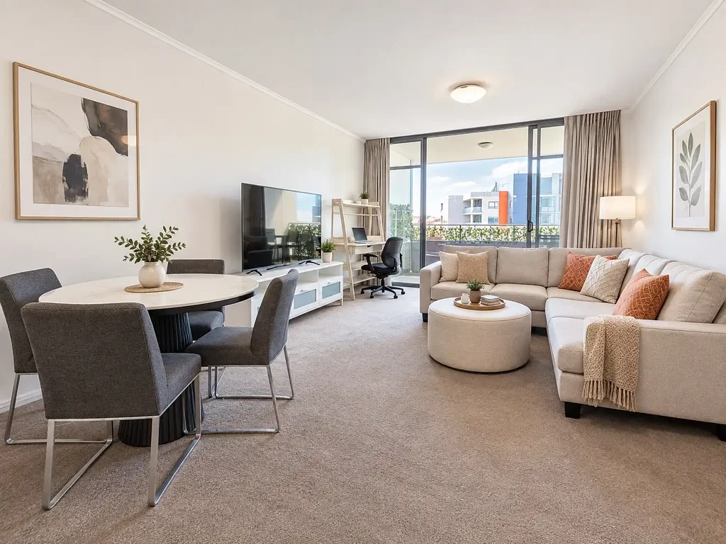 Modern two bedroom apartment for lease