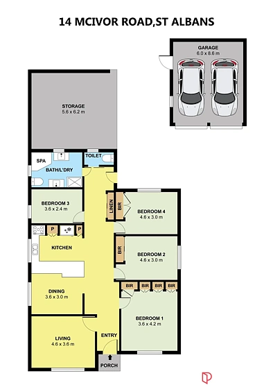 14 Mcivor Road, St Albans, VIC 3021, 4 slaapkamers, 1 badkamers, House