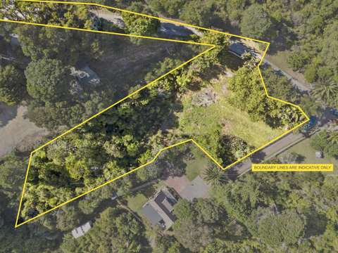 Titirangi Spacious 3728m2 Clear Section