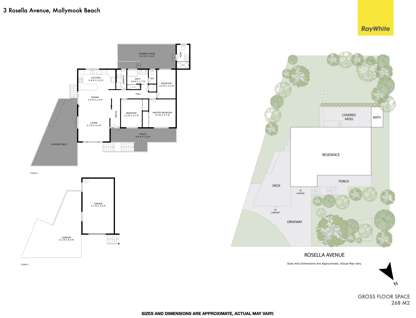 3 Rosella Avenue, Mollymook Beach, NSW 2539, 3 Bedrooms, 2 Bathrooms, House