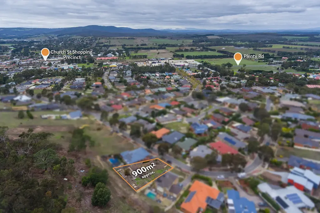 Whittlesea 900 sq mts with stunning views