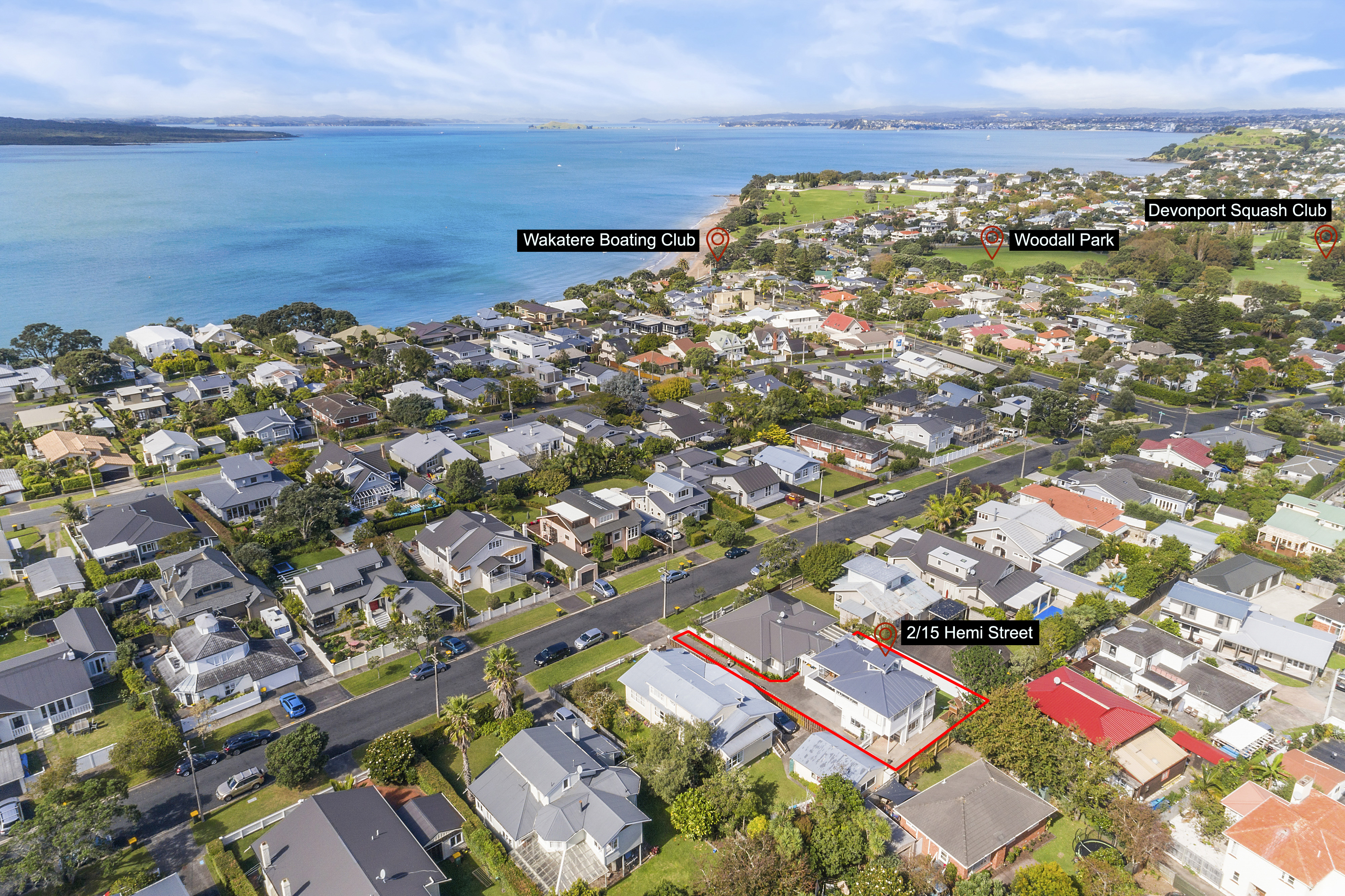 2/15 Hemi Street, Narrow Neck, Auckland - North Shore, 4房, 0浴