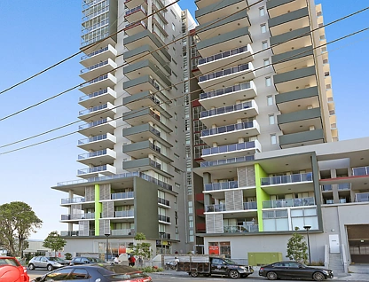 1606/6 East Street, Granville, Parramatta (Northwest suburbs), 2 कमरे, 2 बाथरूम, Apartment