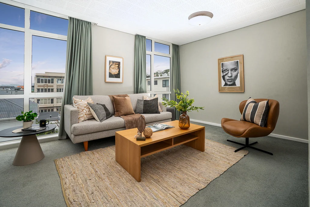 Mount Victoria 1房  SUNNY ONE-BED GEM WITH GARAGE