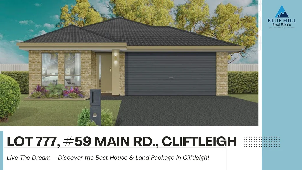 Cliftleigh 4Kwarto LIVE THE DREAM – DISCOVER THE BEST HOUSE & LAND PACKAGE IN CLIFTLEIGH!