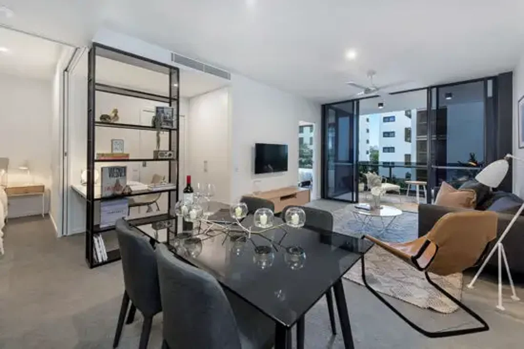 Woolloongabba 2 Slaapkamer Top floor, North facing with great city views