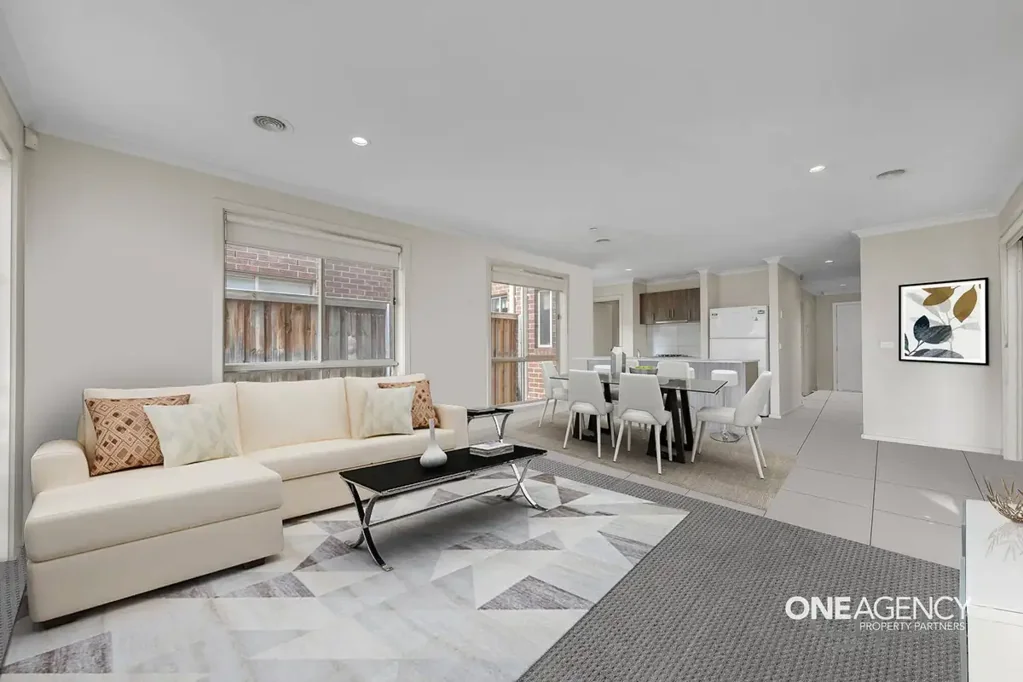 Point Cook 4房 Alamanda学区房 四卧联排别墅 现代厨房步入式储藏 宽敞主卧套房 中央暖气双车库 易打理花园 Zoned to Allamanda K-9 College