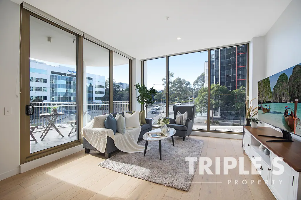 Macquarie Park 2chambre RARE OPPORTUNITY OF 2 BEDROOMS + 1 HUGE STUDY ROOM/3RD BEDROOMS WITH WINDOWS AND SLIDING DOOR | NORTH FACING | MINUTES WALK TO SHOPPING AND METRO