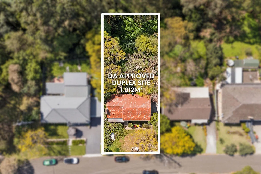 West Ryde 3房 DA 批准双拼别墅开发地块，占地 1,012 平方米，毗邻公园绿地 DA Approved Duplex Site on a 1,012sqm Parcel of Land