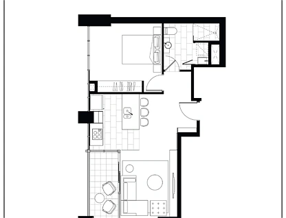 607/2663 Gold Coast Highway, Broadbeach, Gold Coast, 1 chambres, 1 salles de bain, Apartment