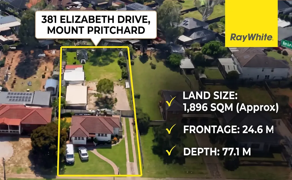 Mount Pritchard 3房 宽敞1899平米土地 宽临街面深地块 多栋房屋潜力 近热门学校 便利生活配套 成熟果树环绕 Prime Development Opportunity on a Massive 1,899m² Block