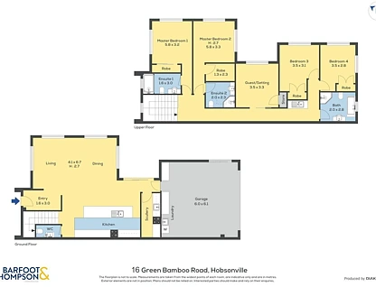 16 Green Bamboo Road, Hobsonville, Waitakere City, Auckland, 5房, 3浴, 独立屋