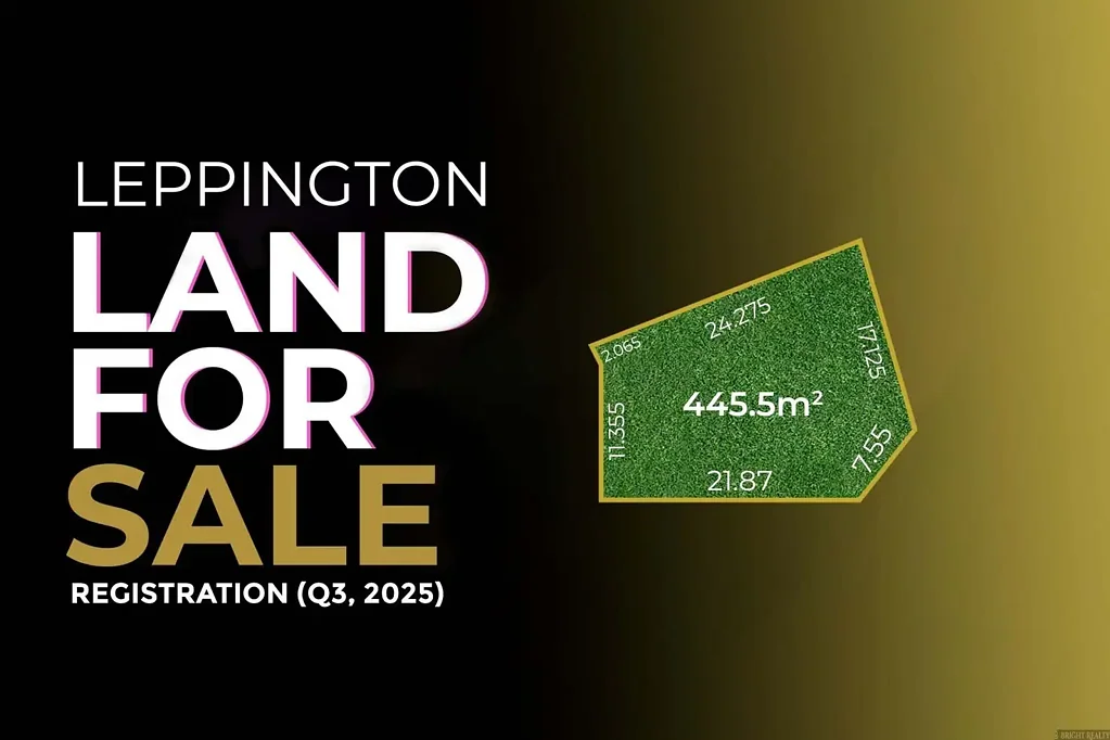 Leppington Land For Sale - Anticipated registration Q3, 2025