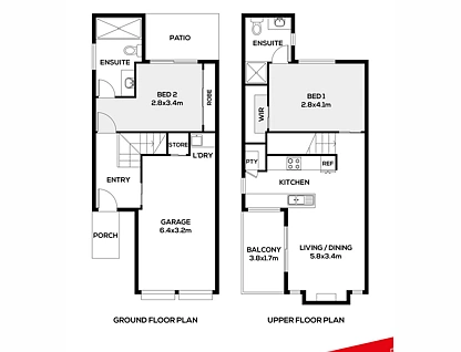 2B Sunshine Crescent, Caloundra West, Sunshine Coast, 2 ਕਮਰੇ, 2 ਬਾਥਰੂਮ, Apartment