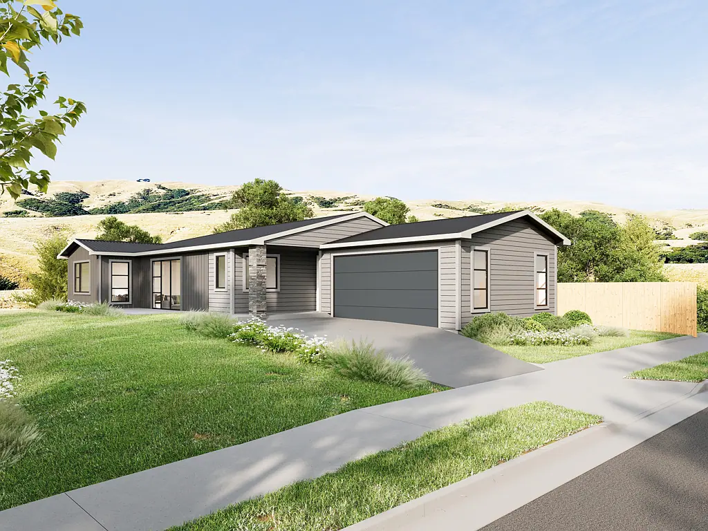 Plimmerton 3房  Three Bedroom plus Study- Home & Land Package