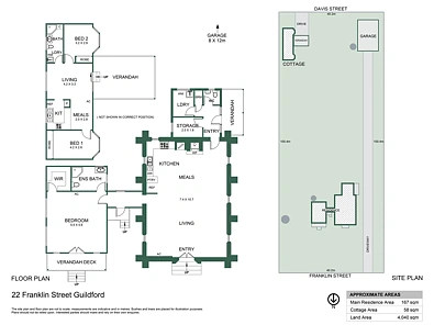 22 Franklin Street, Guildford, VIC 3451, 3 slaapkamers, 2 badkamers, House