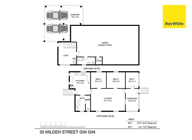 ਮੰਜ਼ਿਲ ਦੀ ਯੋਜਨਾ - 30 Milden Street, Gin Gin, QLD 4671