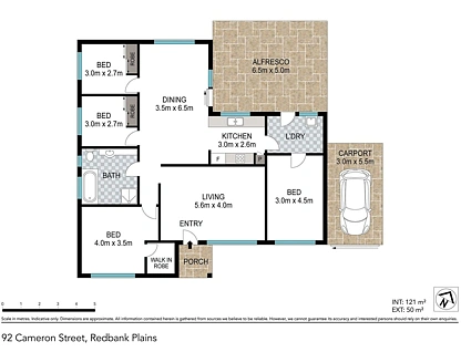 92 Cameron Street, Redbank Plains, Ipswich - Greater Region, 4 Schlafzimmer, 1 Badezimmer, House