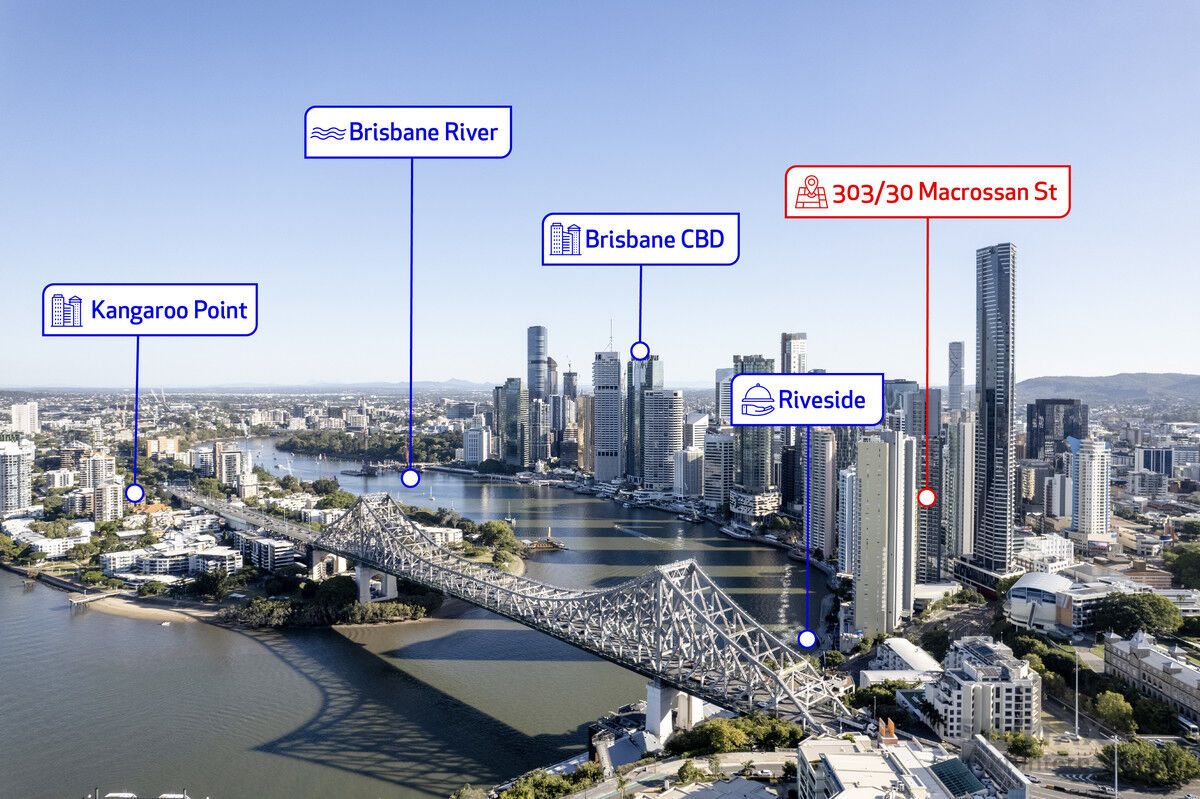 303/30 Macrossan Street, Brisbane City, Brisbane - Inner City Region, 3 Bedrooms, 2 Bathrooms, Apartment