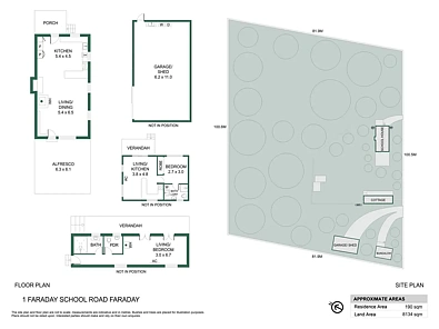 Plano ng Bahay - 1 Faraday School Road, Faraday, VIC 3451