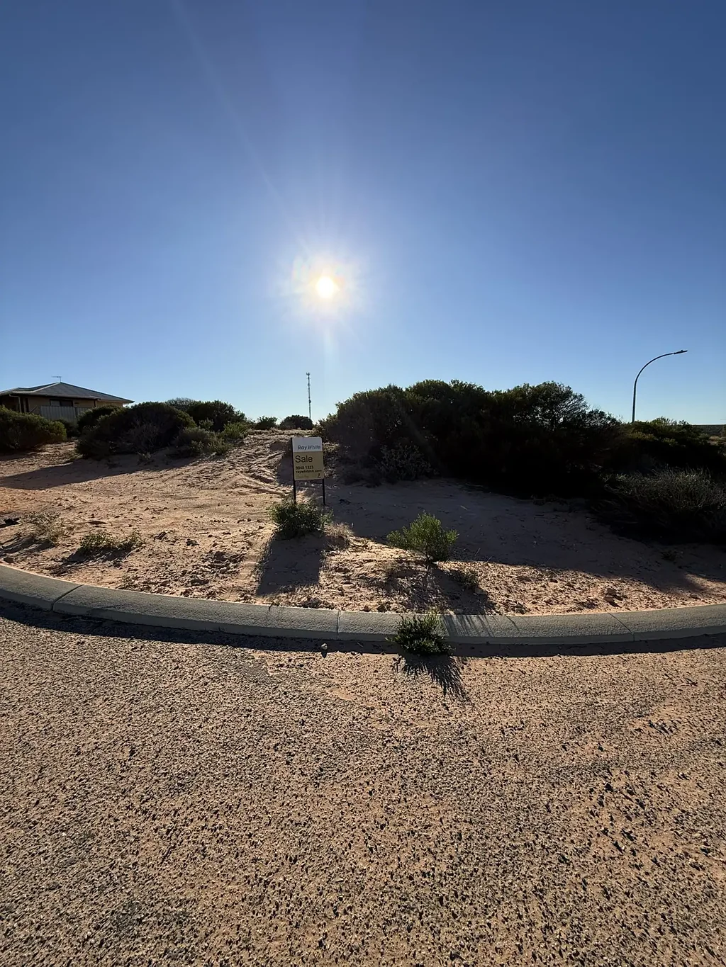 Denham  Elevated 683m² Block with Ocean Views - Denham WA
